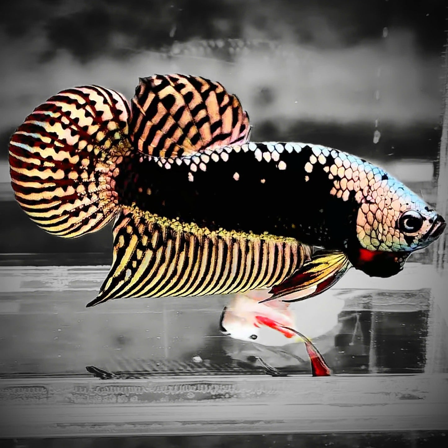Copper Samurai Alien Wild Male Betta Fish | Grower Pick