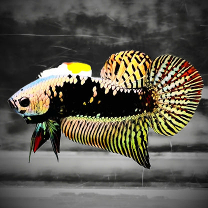 Copper Samurai Alien Wild Male Betta Fish | Grower Pick