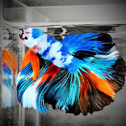 Fancy Halfmoon Male Betta Fish High Grade | Buy 4 Get 1 Free | Mystery Betta