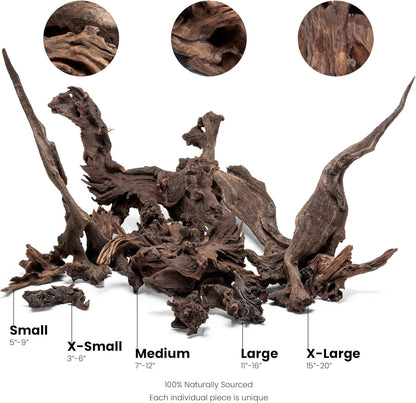 Malaysian Driftwood Aquarium Hardscape